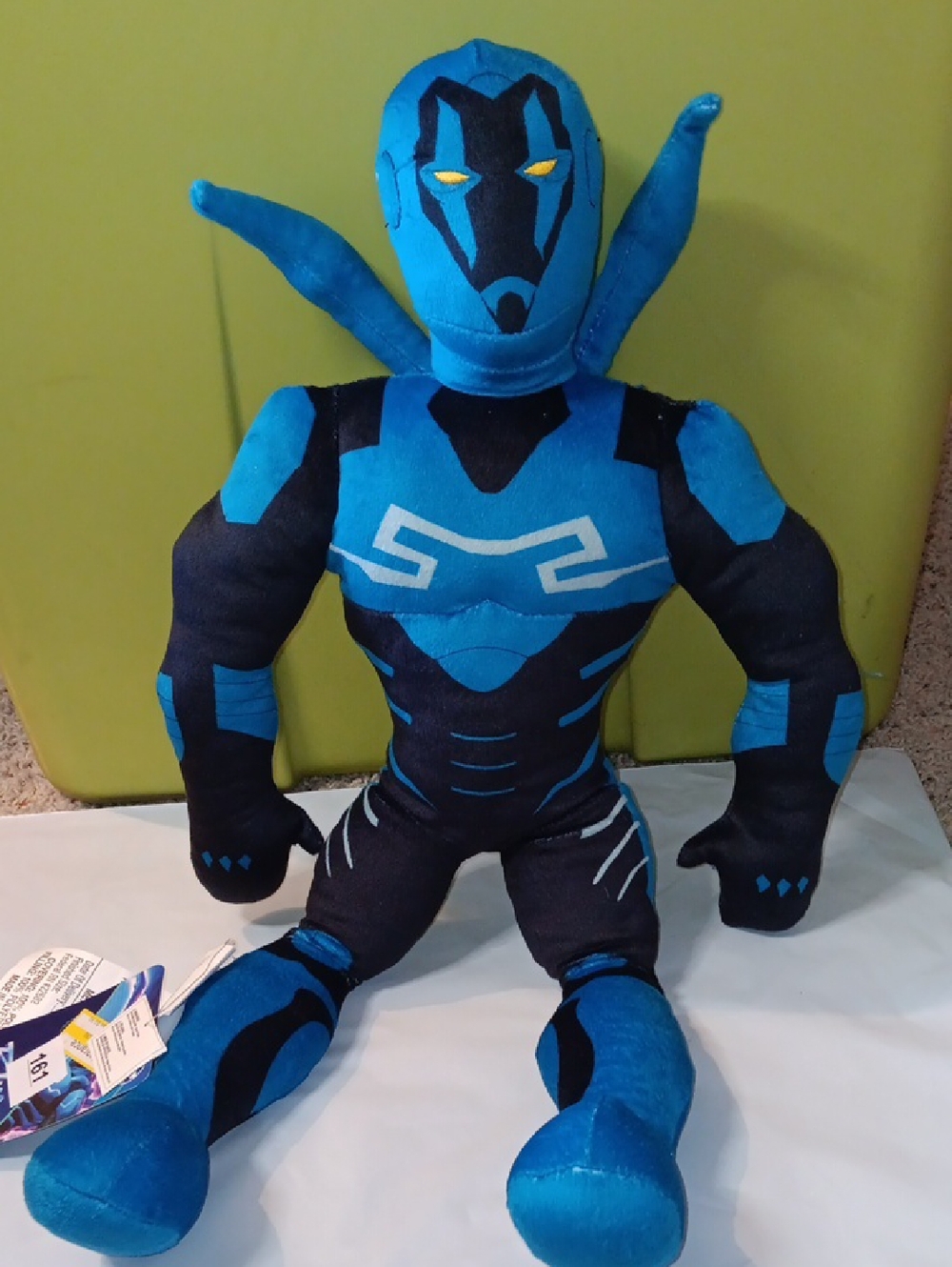 #125 DC Blue Beetle Plush in Blue and Black